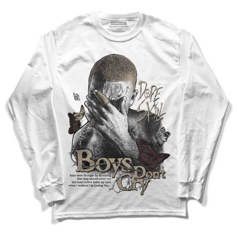 Latte 1s DopeSkill Long Sleeve T-Shirt Boys Don't Cry Graphic sold by DopeSkill