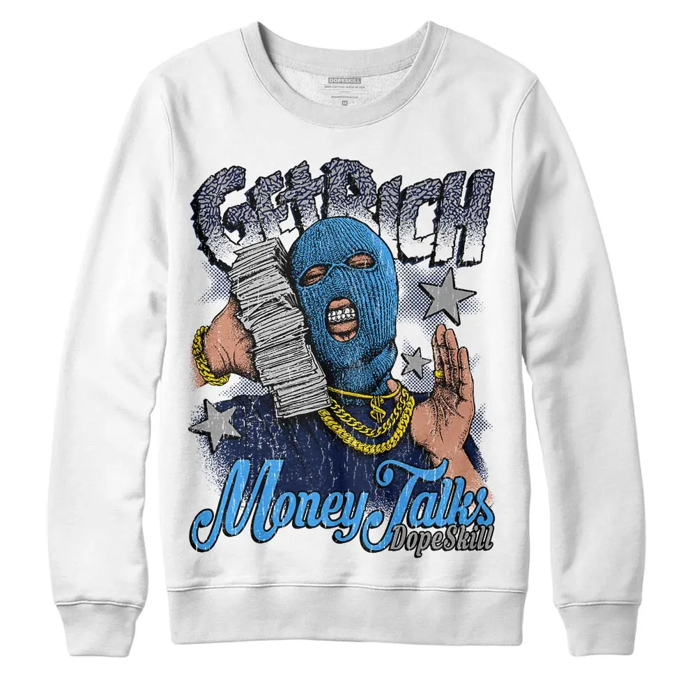 AJ Spizike White Obsidian DopeSkill Sweatshirt Get Rich Graphic sold by DopeSkill