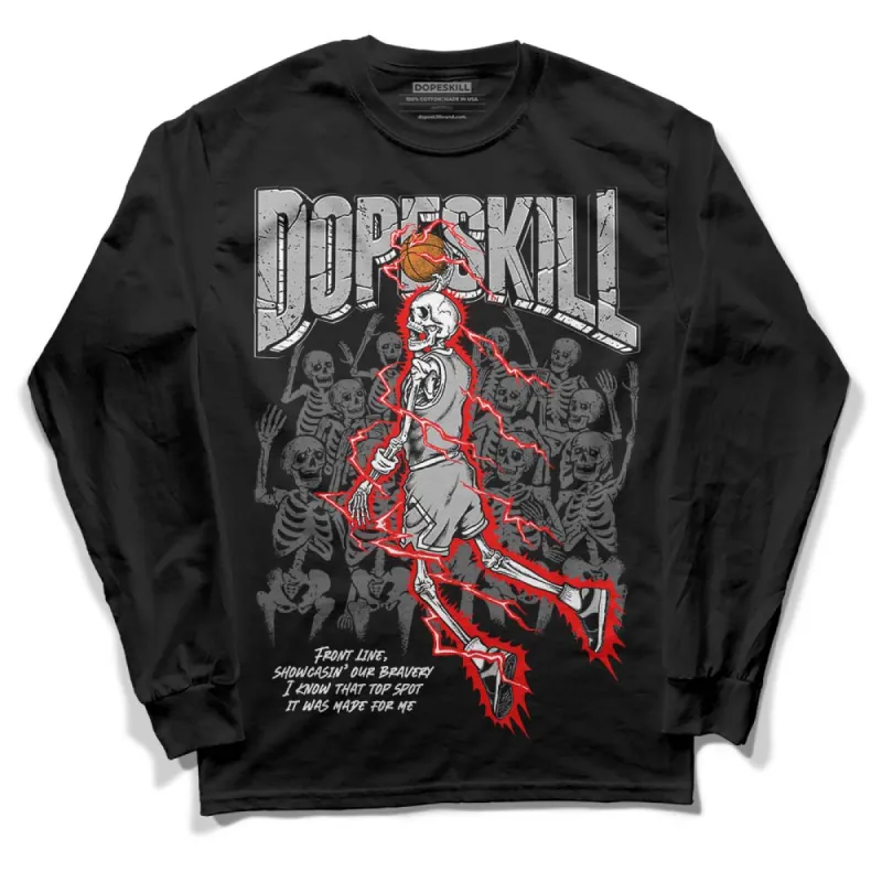 Shadow 1s DopeSkill Long Sleeve T-Shirt Thunder Dunk Graphic sold by DopeSkill