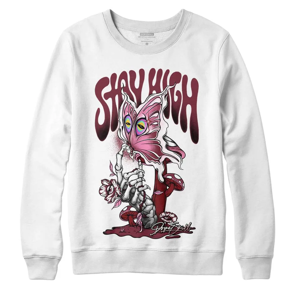Team Red 1s DopeSkill Sweatshirt Stay High Graphic sold by DopeSkill