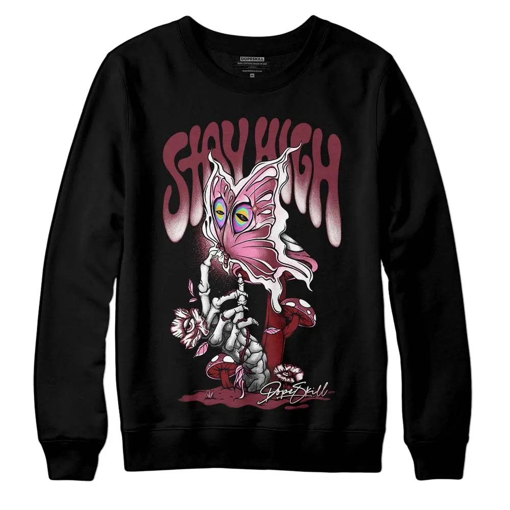 Team Red 1s DopeSkill Sweatshirt Stay High Graphic sold by DopeSkill product image thumbnail 2