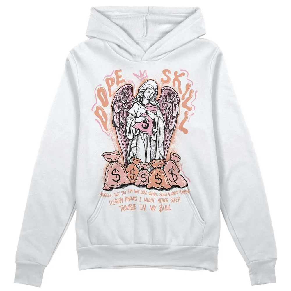 Legend Pink 11s DopeSkill Hoodie Sweatshirt Angels Graphic sold by DopeSkill