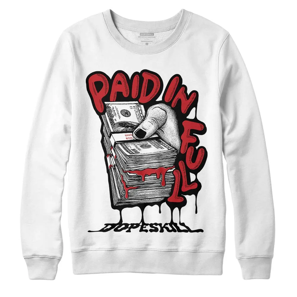 Red Taxi 12s DopeSkill Sweatshirt Paid In Full Graphic sold by DopeSkill
