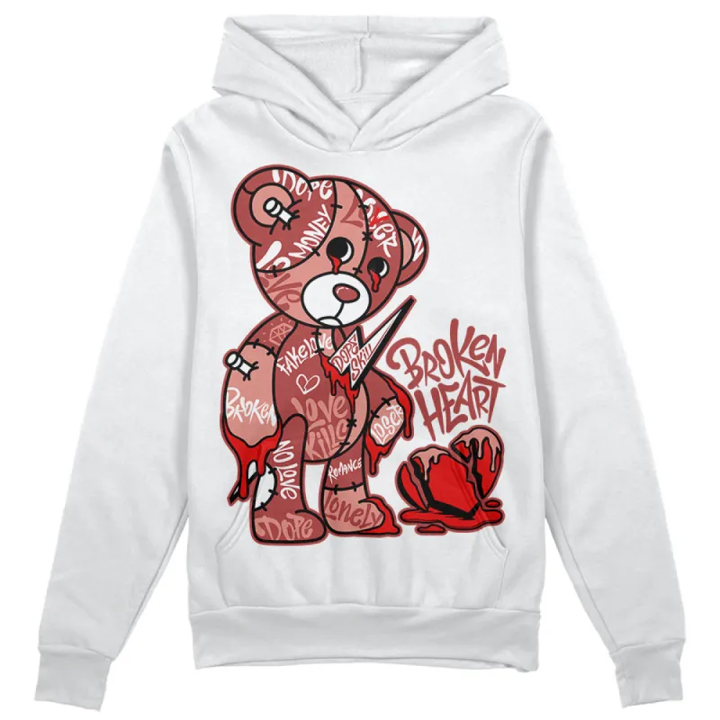 Dune Red 13s DopeSkill Hoodie Sweatshirt Broken Heart Graphic sold by DopeSkill
