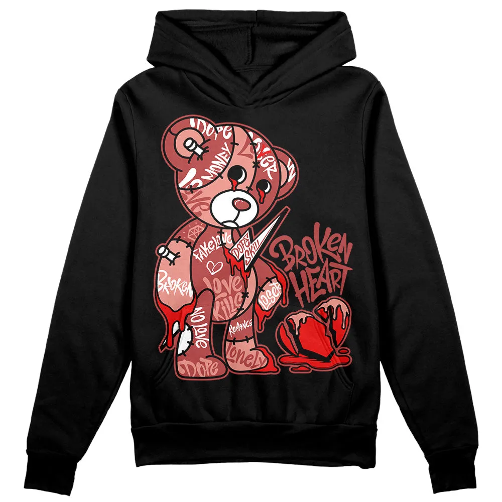Dune Red 13s DopeSkill Hoodie Sweatshirt Broken Heart Graphic sold by DopeSkill product image thumbnail 2