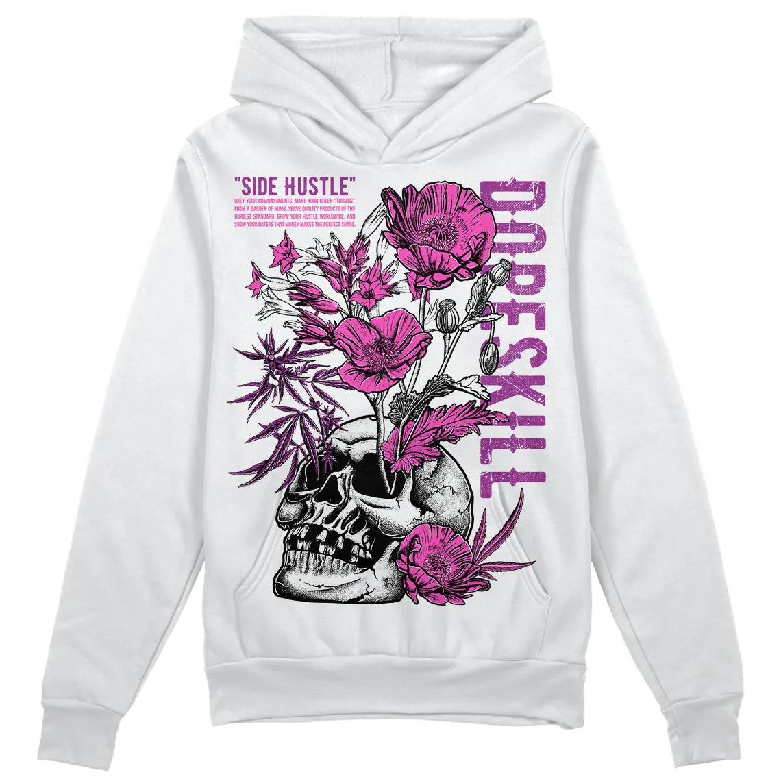 Hyper Violet 4s DopeSkill Hoodie Sweatshirt Side Hustle Graphic sold by DopeSkill