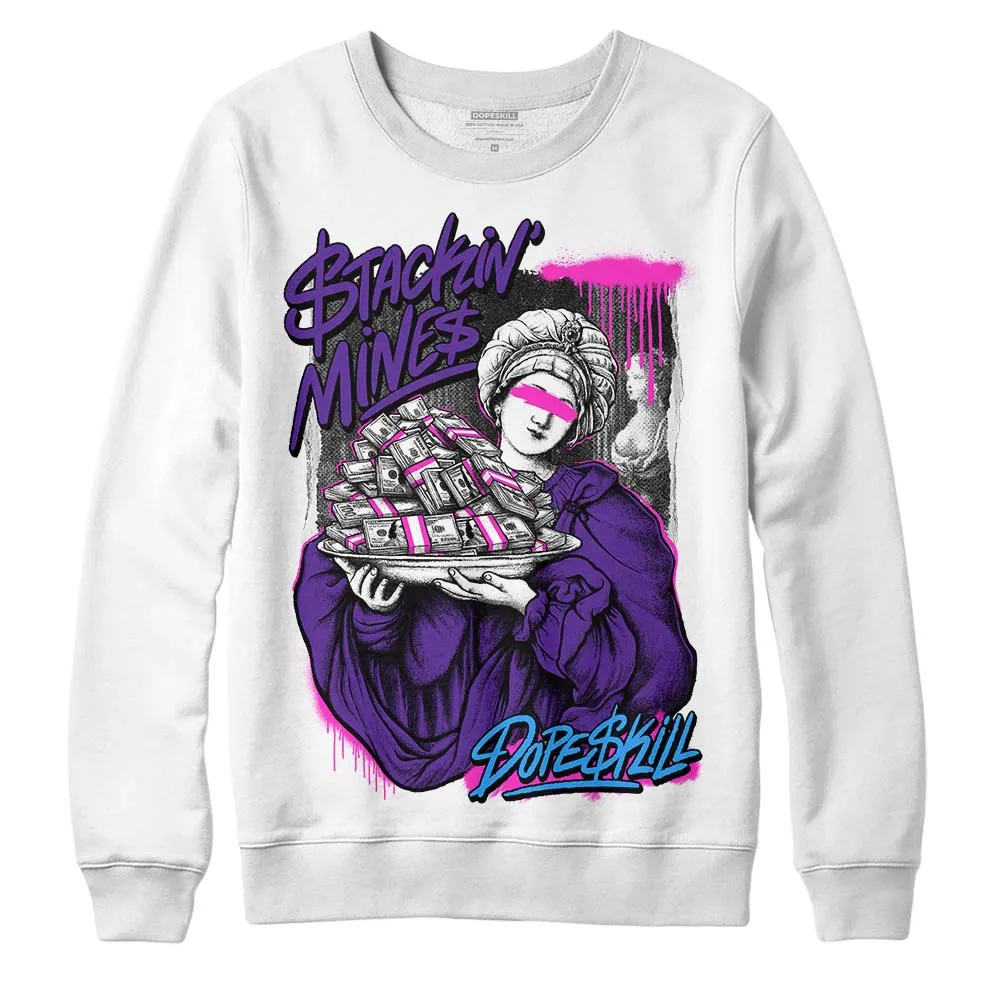PURPLE Collection DopeSkill Sweatshirt Stackin Mines Graphic sold by DopeSkill product image thumbnail 2