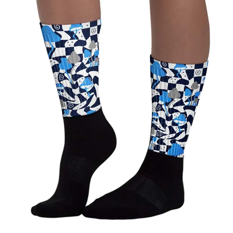 AJ Spizike White Obsidian DopeSkill Sublimated Socks Mushroom Graphic sold by DopeSkill product image thumbnail 3