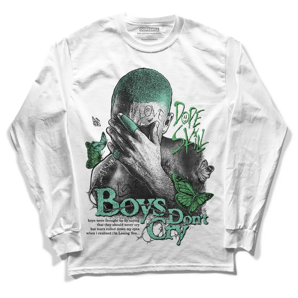 Green Glow 1s DopeSkill Long Sleeve T-Shirt Boys Don't Cry Graphic sold by DopeSkill product image thumbnail 2
