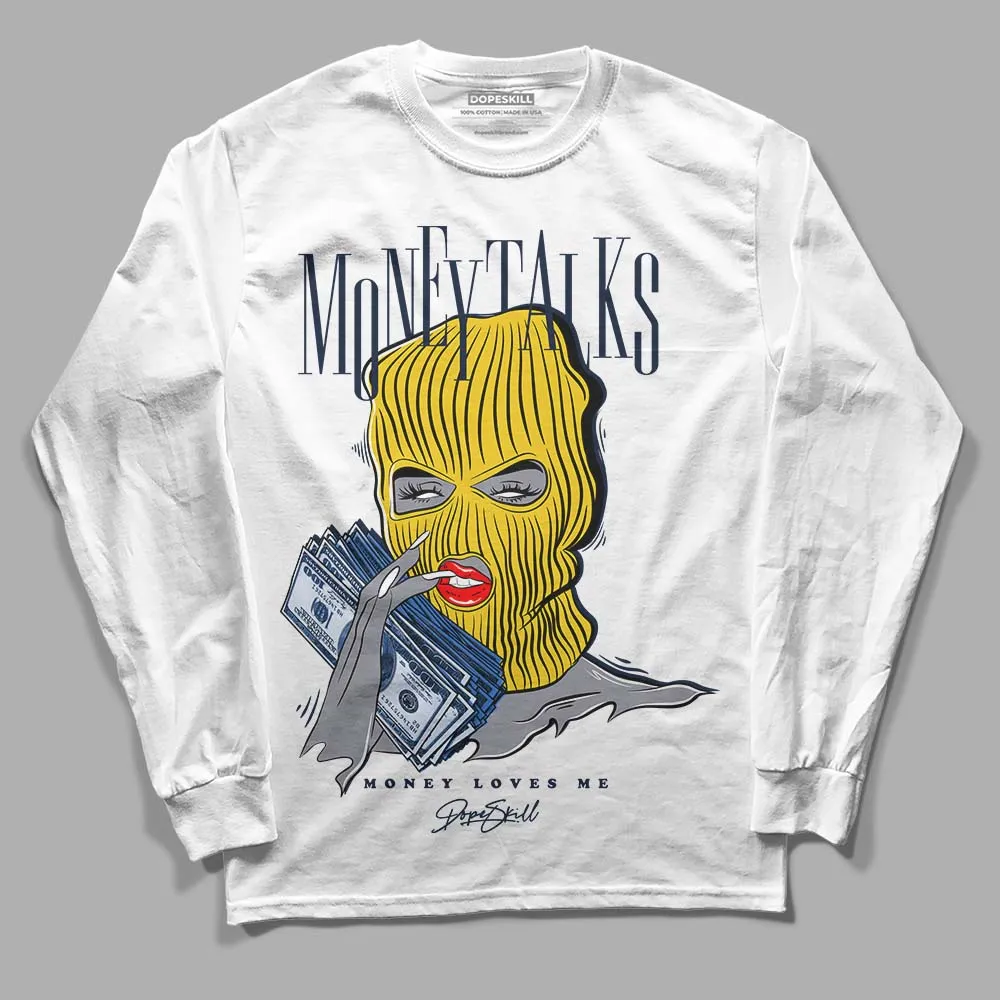 Michigan Dunks DopeSkill Long Sleeve T-Shirt Money Talks Graphic sold by DopeSkill