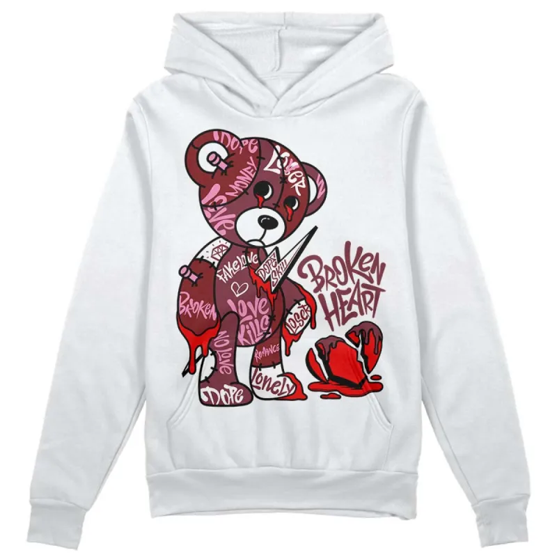 Team Red 1s DopeSkill Hoodie Sweatshirt Broken Heart Graphic sold by DopeSkill