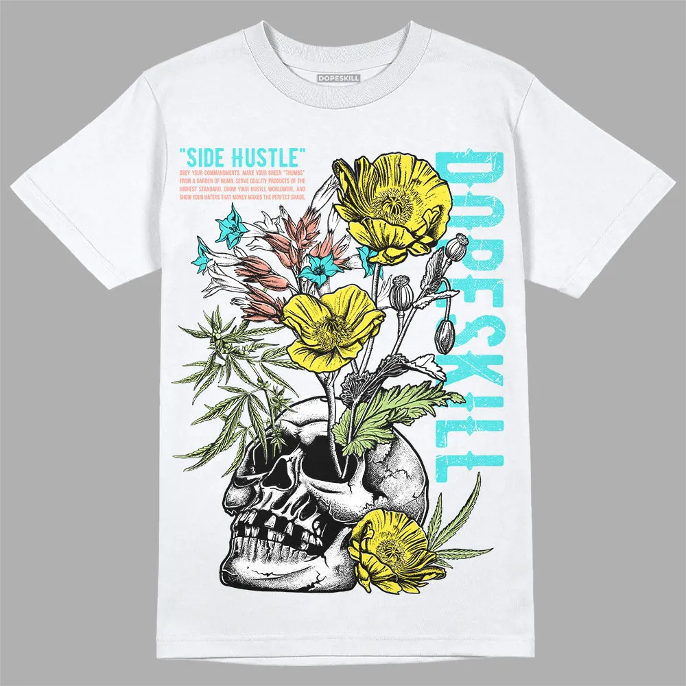 Cyan Burst 9060 DopeSkill T-Shirt Side Hustle Graphic sold by DopeSkill product image thumbnail 2