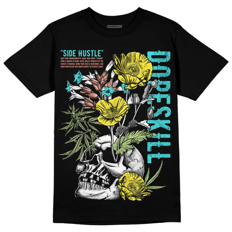 Cyan Burst 9060 DopeSkill T-Shirt Side Hustle Graphic sold by DopeSkill
