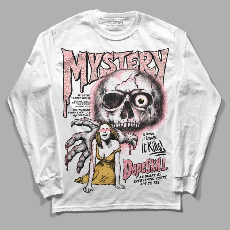 Red Stardust 3s DopeSkill Long Sleeve T-Shirt Mystery Ghostly Grasp Graphic sold by DopeSkill
