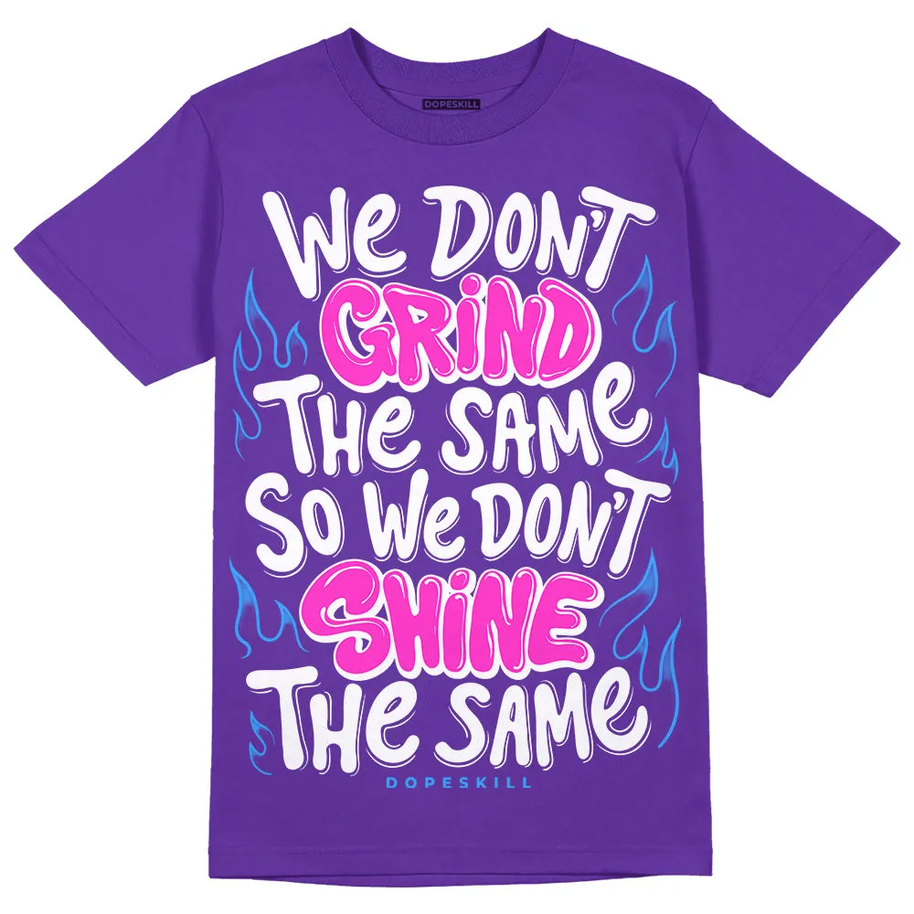 Dunk Purple Championship Court White DopeSkill Purple T-shirt Grind Shine Graphic sold by DopeSkill