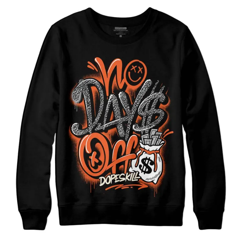 Georgia Peach 3s DopeSkill Sweatshirt No Days Off Graphic sold by DopeSkill