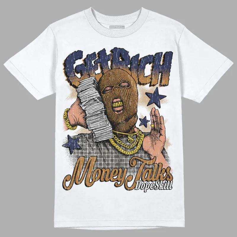 Dunk Premium Tweed Corduroy DopeSkill T-Shirt Get Rich Graphic sold by DopeSkill