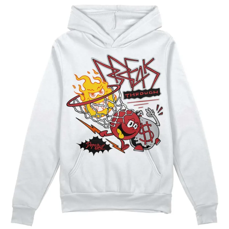 Red Taxi 12s DopeSkill Hoodie Sweatshirt Break Through Graphic sold by DopeSkill