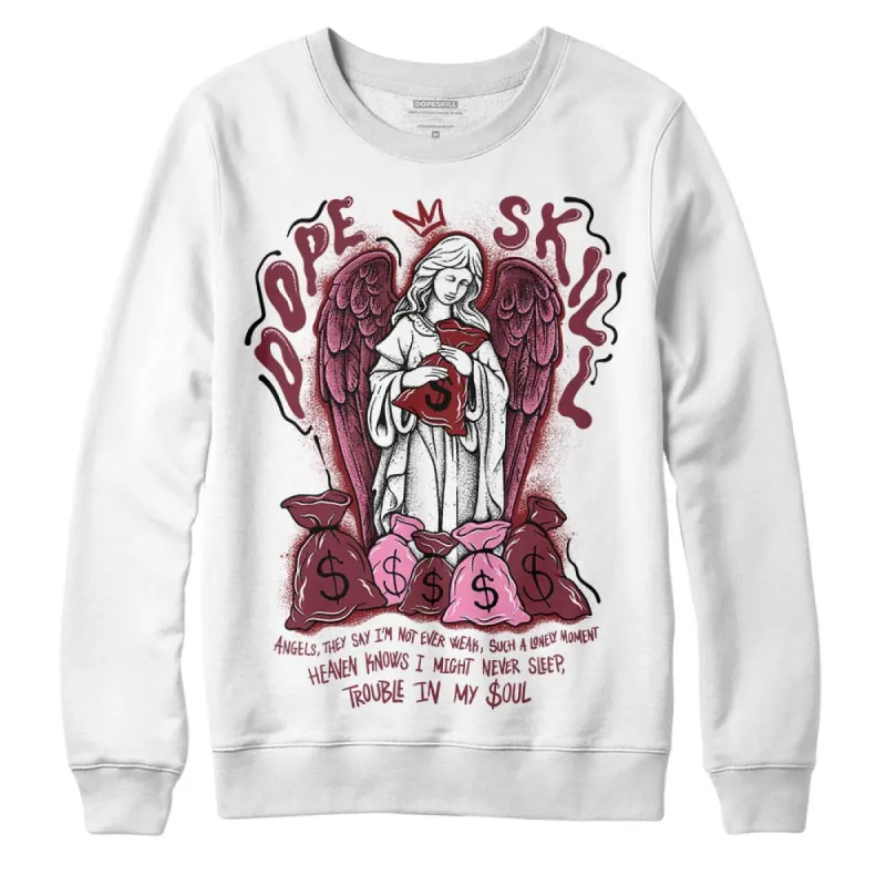 Team Red 1s DopeSkill Sweatshirt Angels Graphic sold by DopeSkill