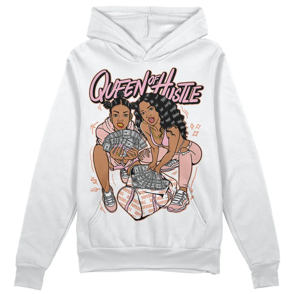 Legend Pink 11s DopeSkill Hoodie Sweatshirt Queen Of Hustle Graphic sold by DopeSkill
