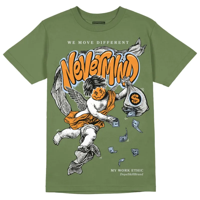 Olive 5s DopeSkill Olive T-shirt Nevermind Graphic sold by DopeSkill