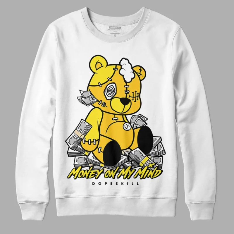 Vivid Sulfur 4s DopeSkill Sweatshirt MOMM Bear Graphic sold by DopeSkill