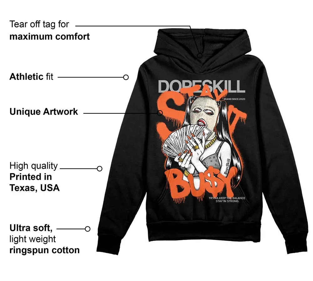 Georgia Peach 3s DopeSkill Hoodie Sweatshirt Stay It Busy Graphic sold by DopeSkill product image thumbnail 3