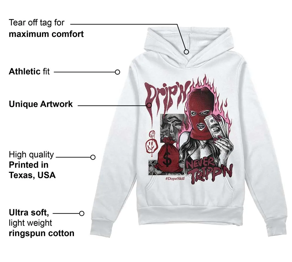 Team Red 1s DopeSkill Hoodie Sweatshirt Drip'n Never Tripp'n Graphic sold by DopeSkill product image thumbnail 3