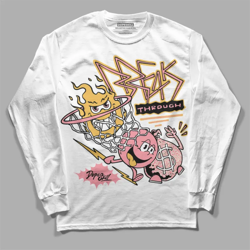 Red Stardust 3s DopeSkill Long Sleeve T-Shirt Break Through Graphic sold by DopeSkill