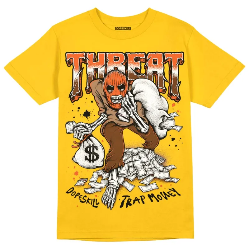 Yellow Collection DopeSkill Gold T-shirt Threat Graphic sold by DopeSkill