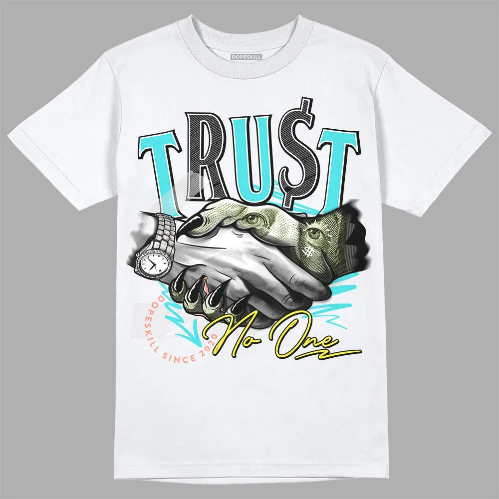 Cyan Burst 9060 DopeSkill T-Shirt Trust No One Graphic sold by DopeSkill product image thumbnail 2
