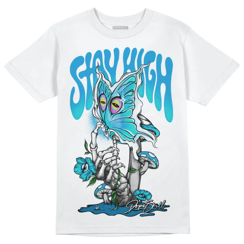 Military Blue 4s DopeSkill T-Shirt Stay High Graphic sold by DopeSkill