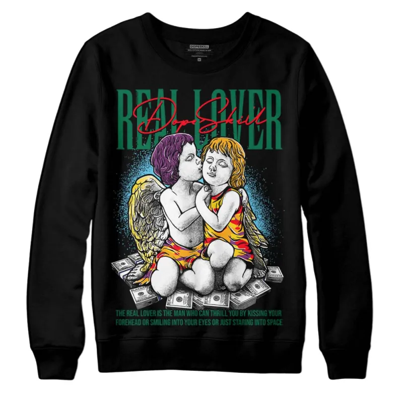 GS 'Six Championships' 1s DopeSkill Sweatshirt Real Lover Graphic sold by DopeSkill