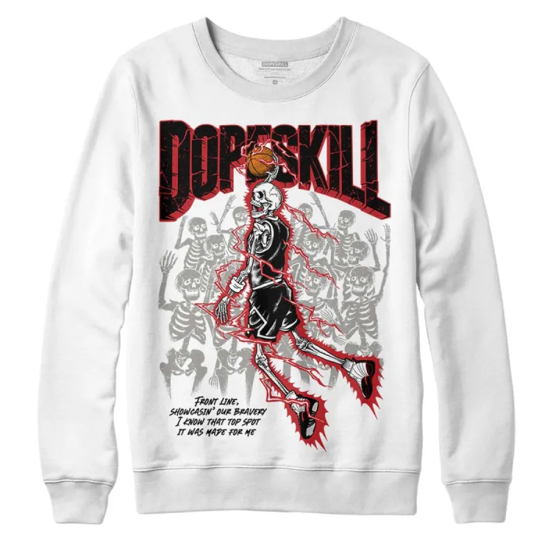 Red Taxi 12s DopeSkill Sweatshirt Thunder Dunk Graphic sold by DopeSkill