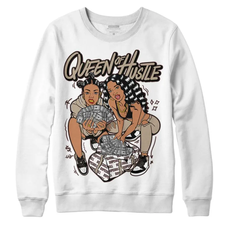 Latte 1s DopeSkill Sweatshirt Queen Of Hustle Graphic sold by DopeSkill