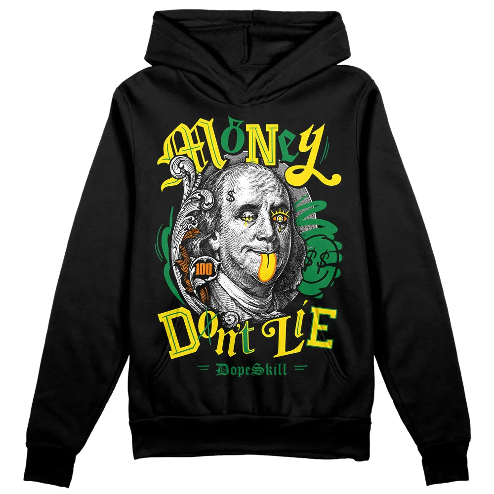 Dunk Reverse Brazil DopeSkill Hoodie Sweatshirt Money Don't Lie Graphic sold by DopeSkill product image thumbnail 2