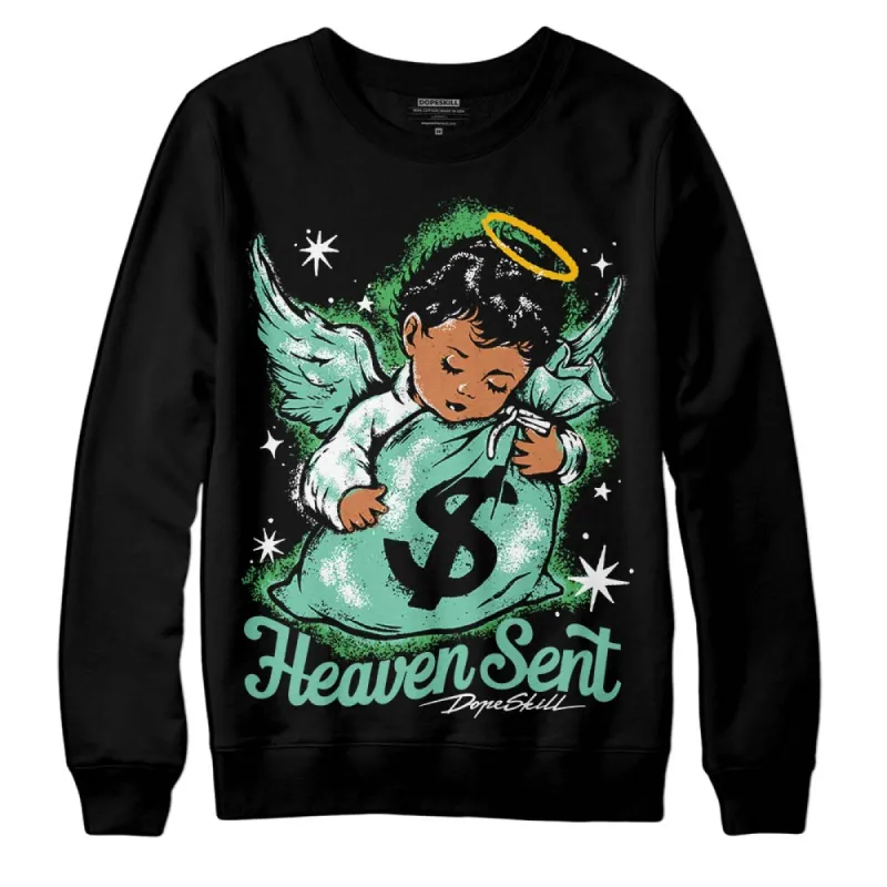 Green Glow 1s DopeSkill Sweatshirt Heaven Sent Graphic sold by DopeSkill