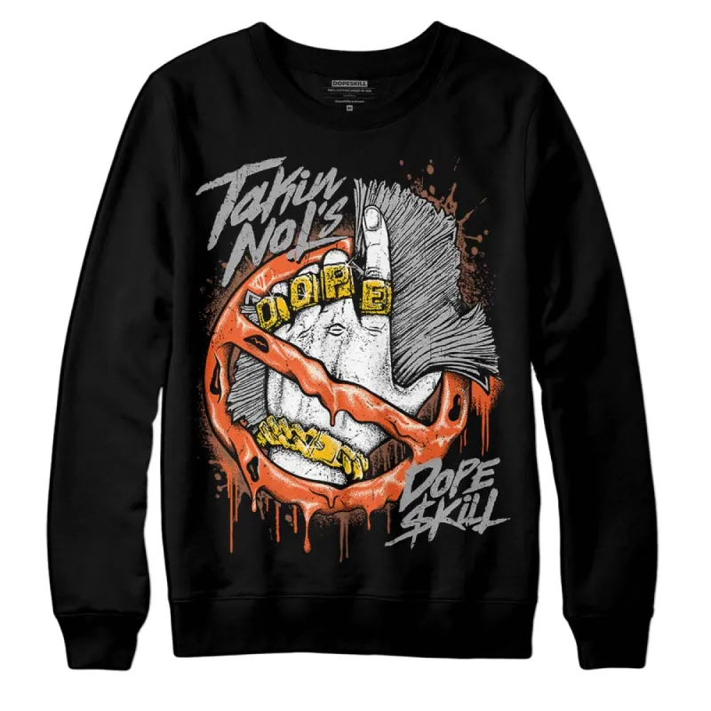 Georgia Peach 3s DopeSkill Sweatshirt Takin No L's Graphic sold by DopeSkill