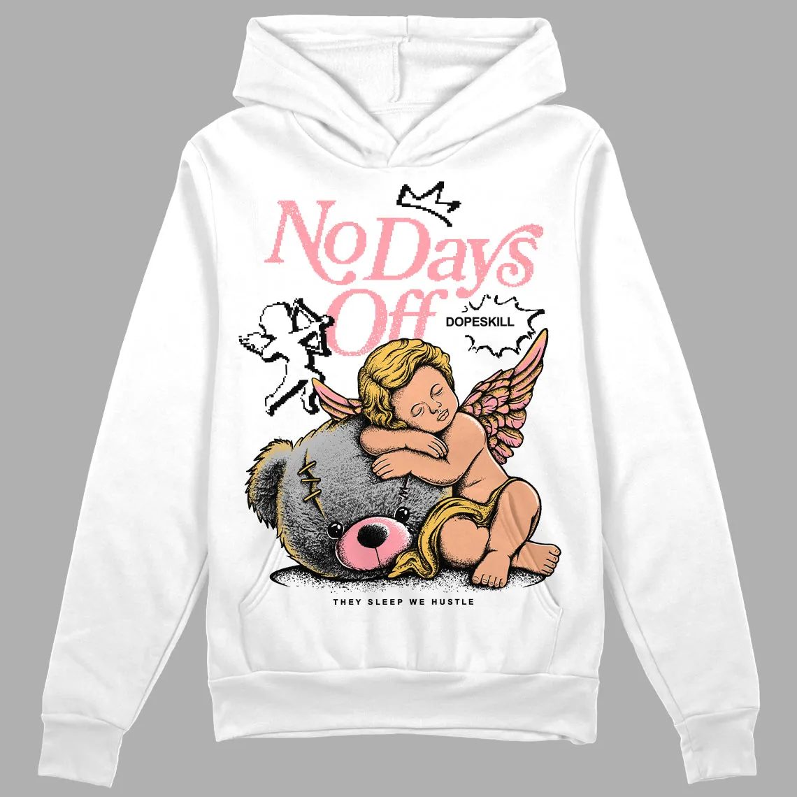 Red Stardust 3s DopeSkill Hoodie Sweatshirt New No Days Off Graphic sold by DopeSkill