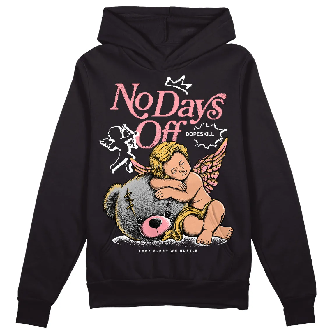 Red Stardust 3s DopeSkill Hoodie Sweatshirt New No Days Off Graphic sold by DopeSkill product image thumbnail 2