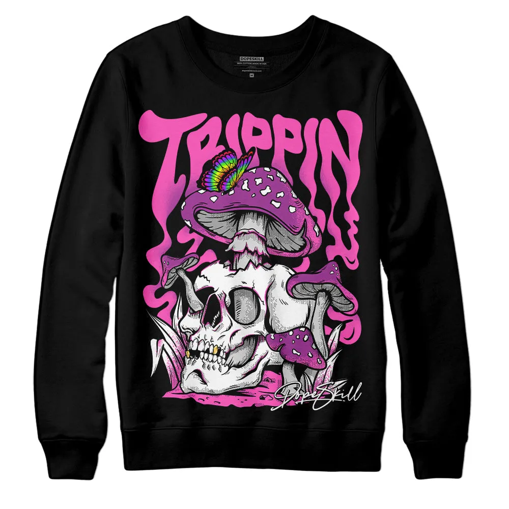 Hyper Violet 4s DopeSkill Sweatshirt Trippin Graphic sold by DopeSkill product image thumbnail 2
