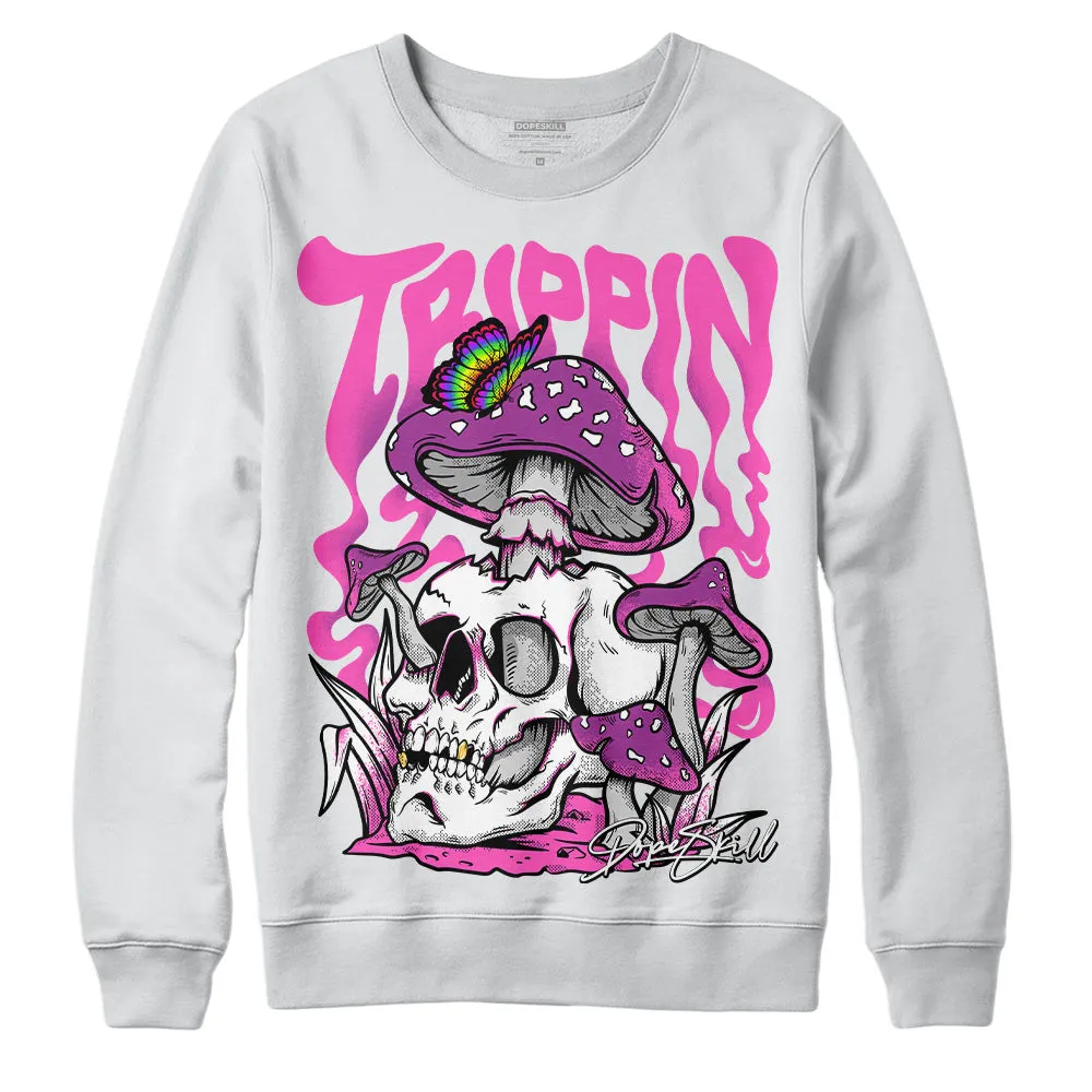 Hyper Violet 4s DopeSkill Sweatshirt Trippin Graphic sold by DopeSkill