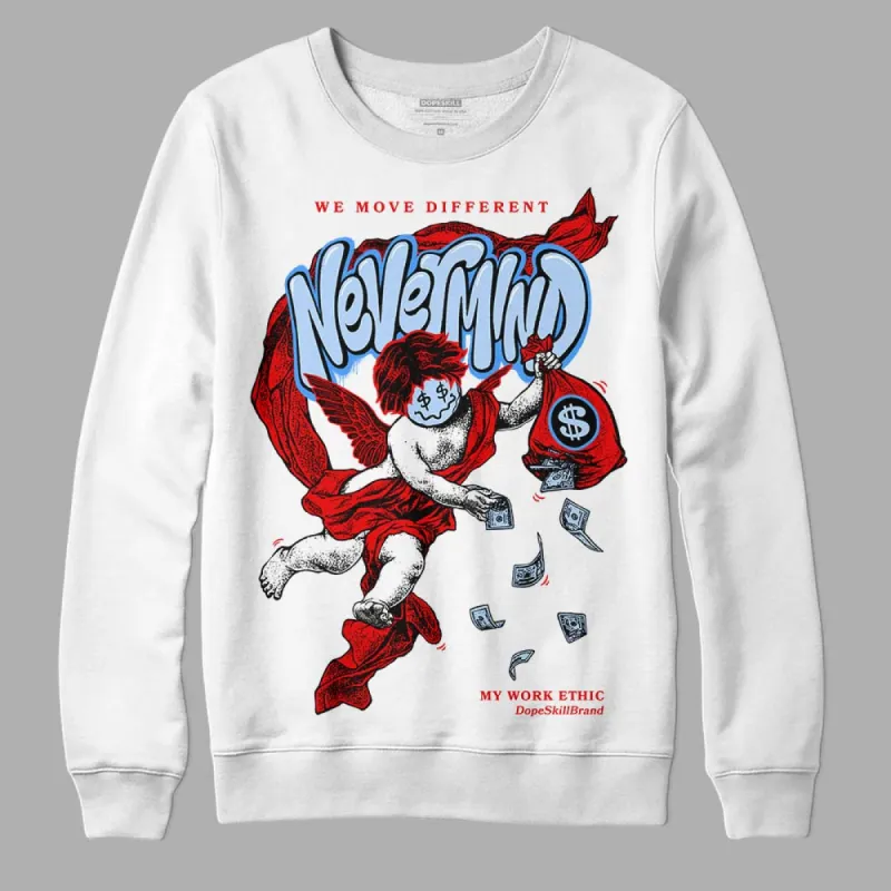 Cherry 11s DopeSkill Sweatshirt Nevermind Graphic sold by DopeSkill