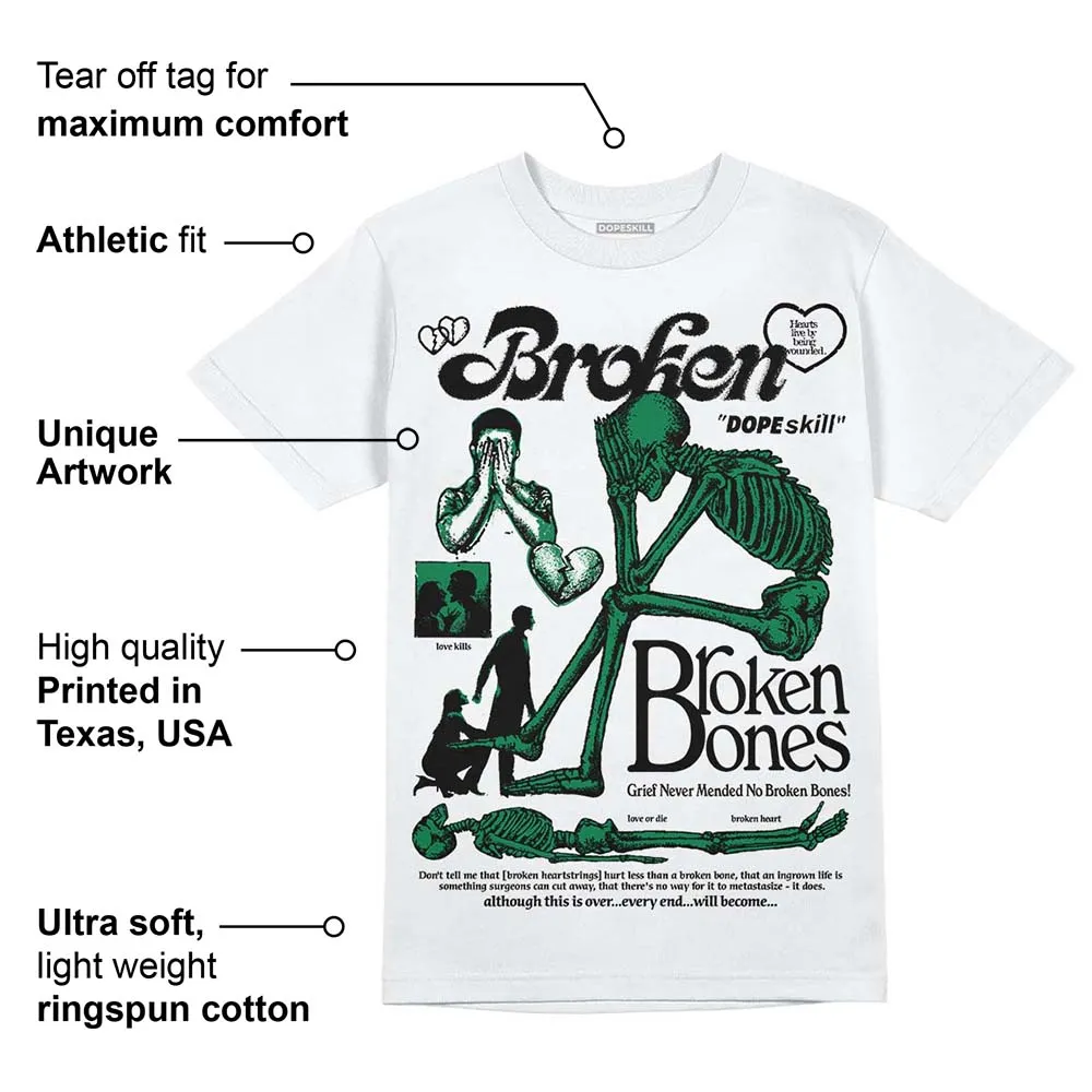Lucky Green 5s DopeSkill T-Shirt Broken Bones Graphic sold by DopeSkill product image thumbnail 3