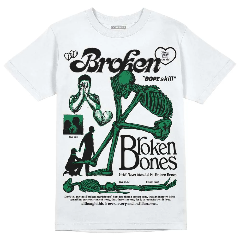 Lucky Green 5s DopeSkill T-Shirt Broken Bones Graphic sold by DopeSkill