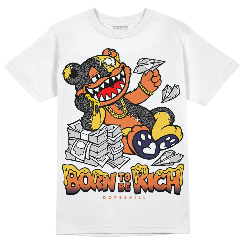 Rio 3s DopeSkill T-Shirt Born To Be Rich Graphic sold by DopeSkill product image thumbnail 2