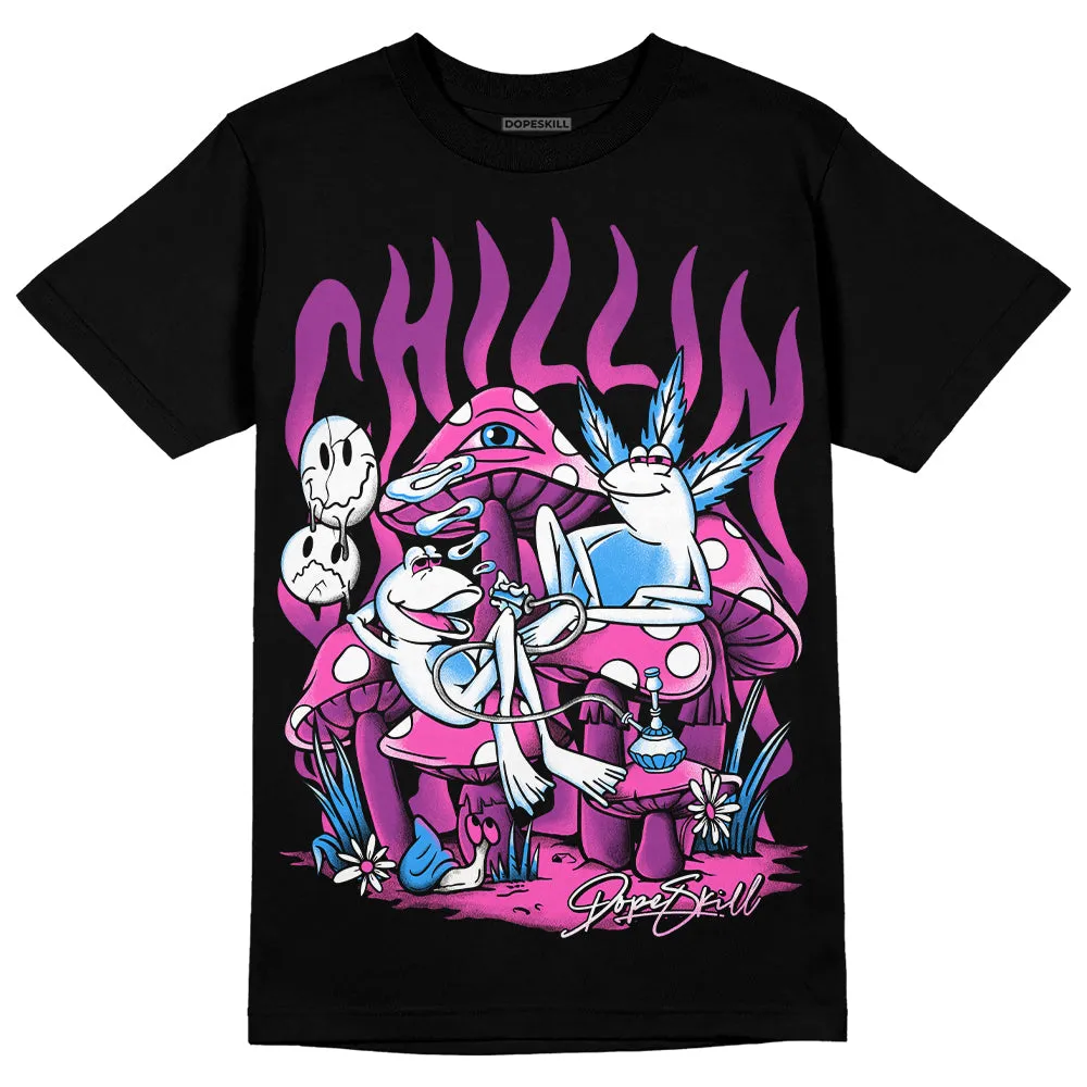 Hyper Violet 4s DopeSkill T-Shirt Chillin Graphic sold by DopeSkill product image thumbnail 2
