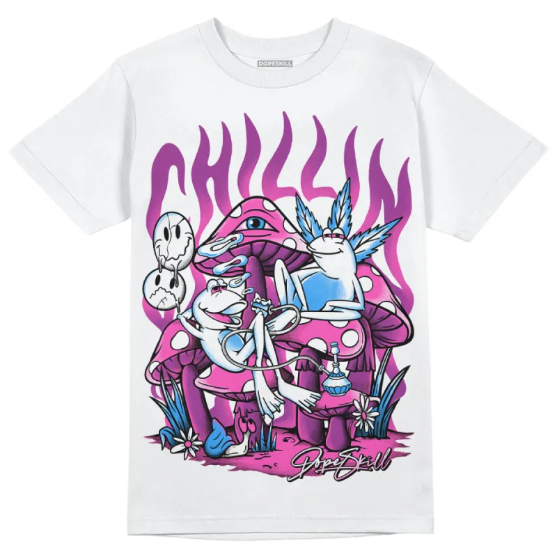 Hyper Violet 4s DopeSkill T-Shirt Chillin Graphic sold by DopeSkill