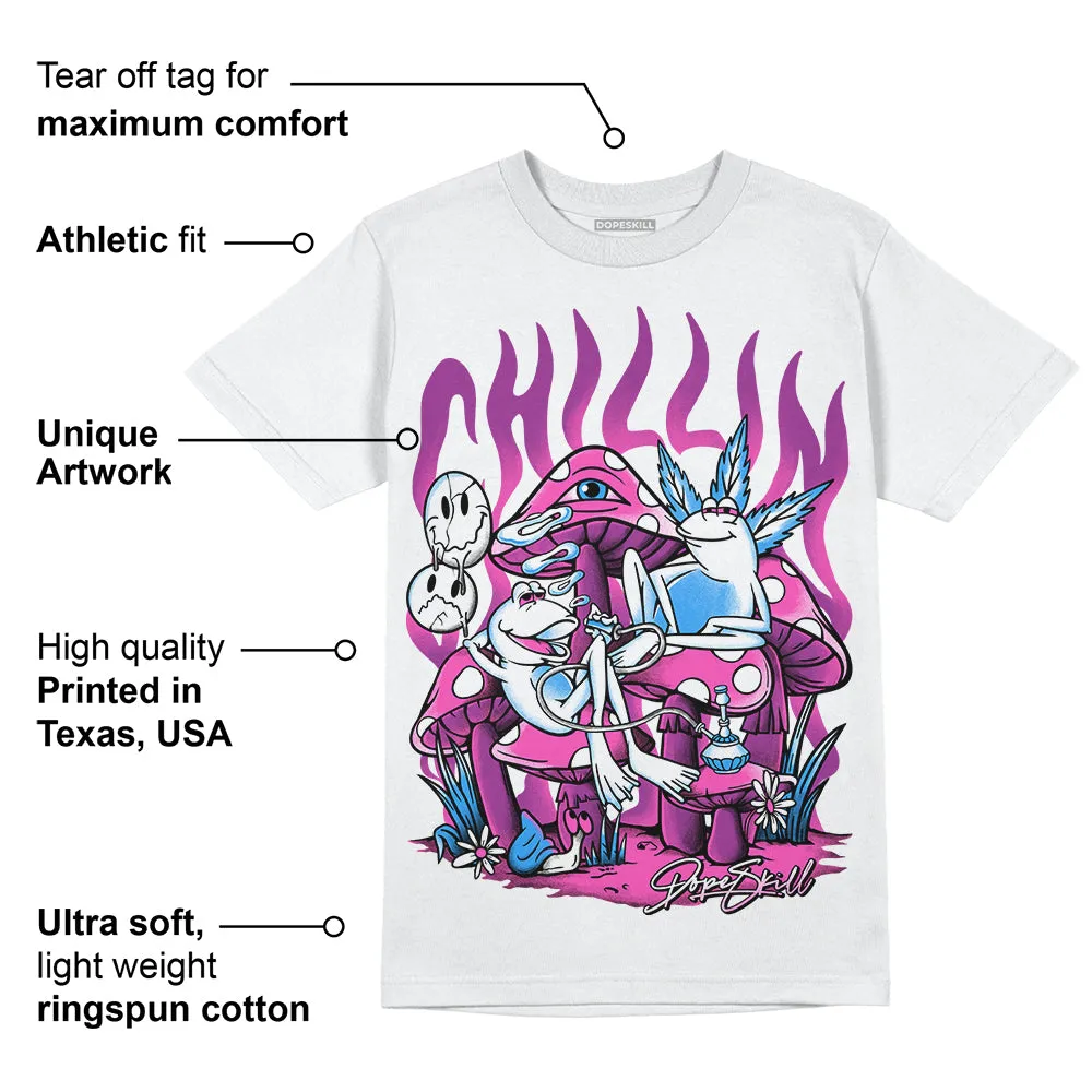 Hyper Violet 4s DopeSkill T-Shirt Chillin Graphic sold by DopeSkill product image thumbnail 3
