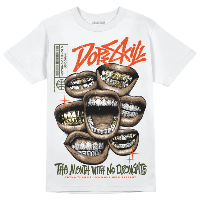 Olive Collection DopeSkill T-Shirt The Mouth With No Droughts Graphic sold by DopeSkill